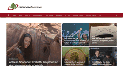 Desktop Screenshot of lebaneseexaminer.com